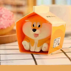 ﻿ Achai Shiba Inu Blind Box Figure Cosplay Food Series  Mysterious Box Collection Pvc Model Surprise Birthday Toy Gift For Kid