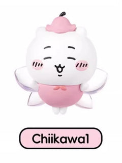 Miniso Chiikawa Happy Partner Series Blind Box Cute Doll Trendy Play Desktop Ornament Model Cartoon Toys Decor Gift