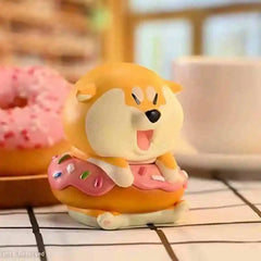 ﻿ Achai Shiba Inu Blind Box Figure Cosplay Food Series  Mysterious Box Collection Pvc Model Surprise Birthday Toy Gift For Kid