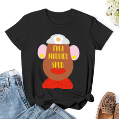 I’m a Married Spud T-Shirt hippie clothes korean fashion Aesthetic clothing Woman clothes