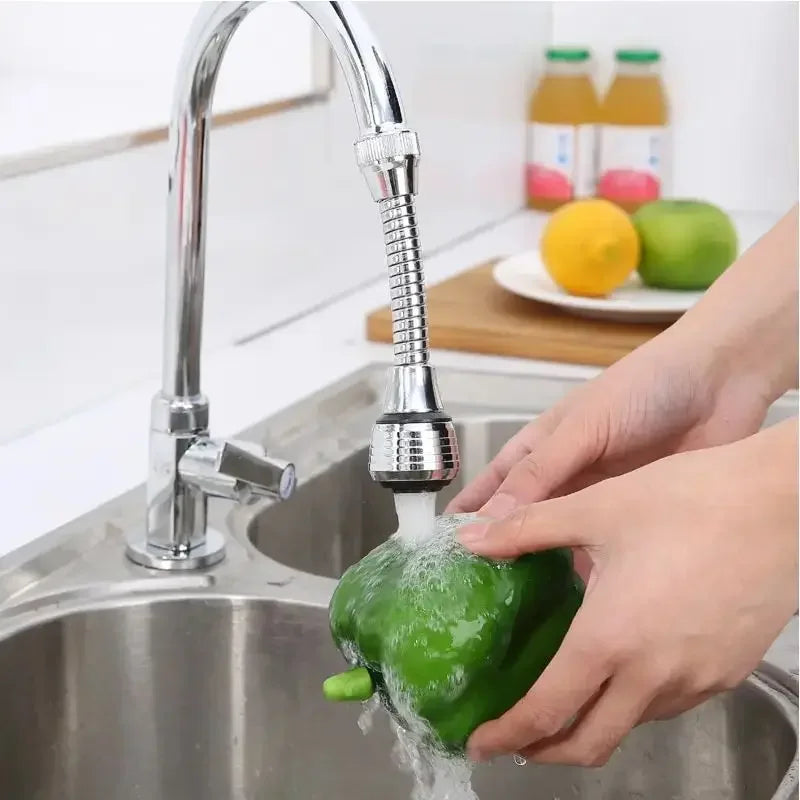 Multifunctional Rotating Splash Proof Filter Extender Faucet Aerator 2