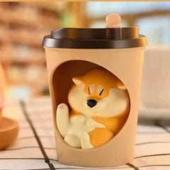 ﻿ Achai Shiba Inu Blind Box Figure Cosplay Food Series  Mysterious Box Collection Pvc Model Surprise Birthday Toy Gift For Kid