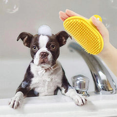 Wash Soft Grooming Rubber Pet Cleaning Tool Equipment Pet Bath Silicone Massage Gloves Comb Hair Remover Dog Cats Cleaning Brush