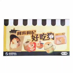 ﻿ Achai Shiba Inu Blind Box Figure Cosplay Food Series  Mysterious Box Collection Pvc Model Surprise Birthday Toy Gift For Kid